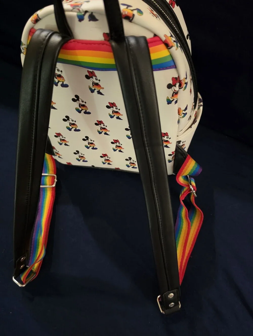 Disney Loungefly Mickey Mouse Pride Mini Backpack
